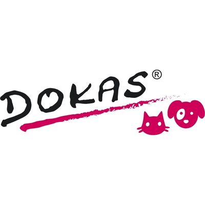 Markenlogo von Dokas Hundesnacks.