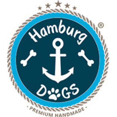 Markenlogo Hamburg Dogs für Hundehalsbänder und Hundeleinen.