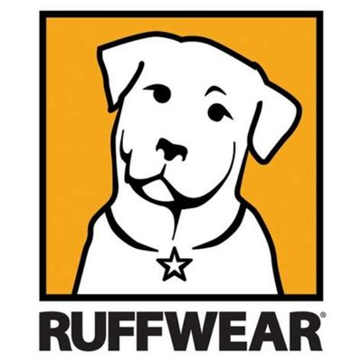 Markenlogo Ruffwear. Outdoorartikel für den Hund