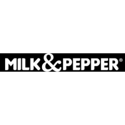 Markenlogo von Milk und Pepper